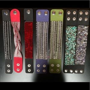 Lot of 7 Paparazzi Snap Bracelets